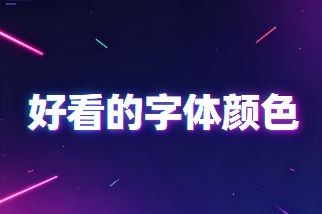 好看的字体颜色，记录一下以后备用